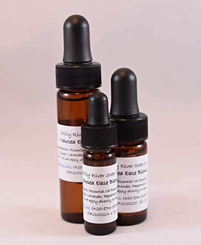 Nausea Ease Aromatherapy Oil Blend - All Natural, Ginger & Peppermint, 10ml