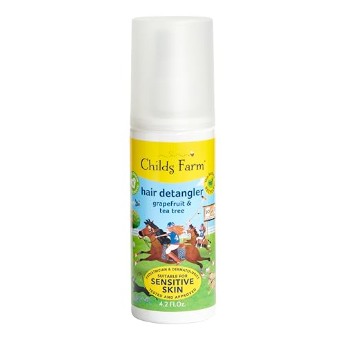 Childs Farm Kids Hair Care Set - Tangle-Free Grapefruit & Tea Tree, Dermatologist Approved - 4.2oz