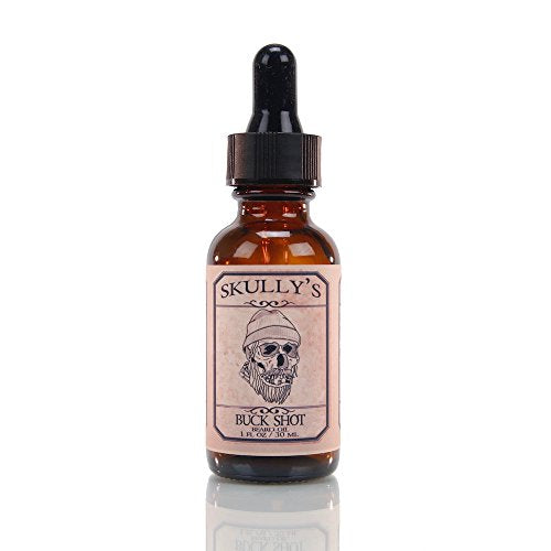 Skullys Beard Oil - Hydrates Skin & Softens Hair, Promotes Healthy Growth, Sweet Orange - 1 fl. oz.