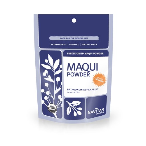 Navitas Organics Maqui Powder - Antioxidant-Rich Superfood, Organic & Non-GMO - 3 oz, 17 Servings