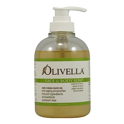 Olivella Body Soap - Nourishing Hydration, Gentle for Sensitive Skin - 10.14oz