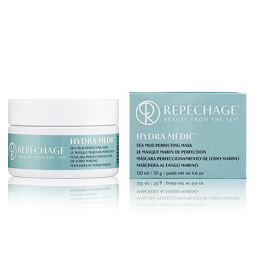 Repechage Sea Mud Mask - Deep Pore Cleanser, Brightens & Tones Skin - 4 fl. oz.