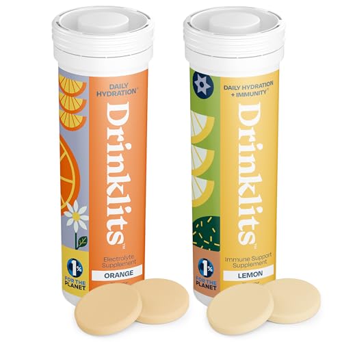 Drinklits Hydration & Immune Support Pack - Sugar-Free, Gluten-Free, 20 Servings