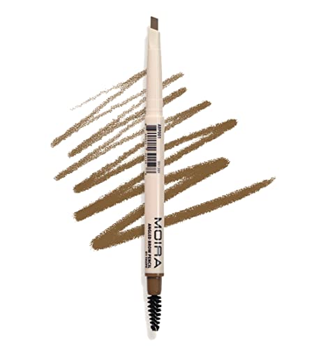 Moira Beauty Angled Brow Pencil - Confident & Precise Application, Vegan & Cruelty-Free - Taupe