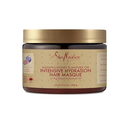 SheaMoisture Deep Hair Conditioner - Intense Hydration, Certified Organic Ingredients - 11.5oz