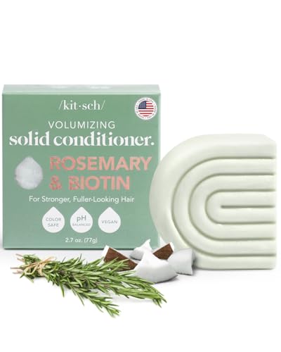 Kitsch Rosemary & Biotin Conditioner Bar - Nourishing, Volumizing, Vegan - 2.7 oz