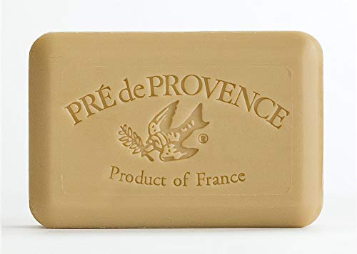 Pre de Provence Verbena Shea Butter Soap Set - Enriched, 100% Vegetable, 12 Bars - 250g Each