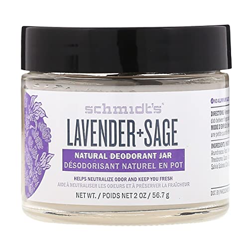 Schmidt's Lavender Sage Deodorant - Natural Odor Control, Certified Organic - 2oz