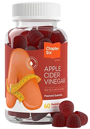 Zahler Apple Cider Vinegar Gummies - Detox Support, Kosher, Non-GMO, 60 Fruit Flavored