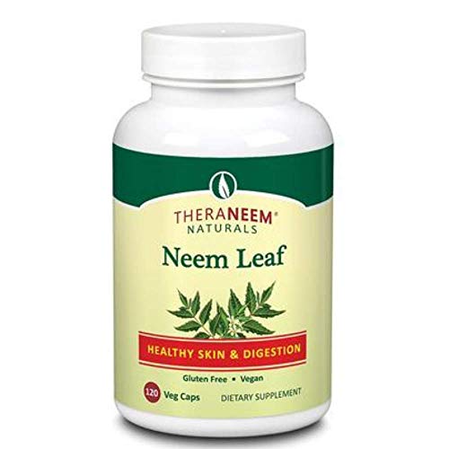 TheraNeem Neem Herbal Supplement - Supports Wellness, Nutrient-Rich for Skin & Hair - 120 Veg Caps