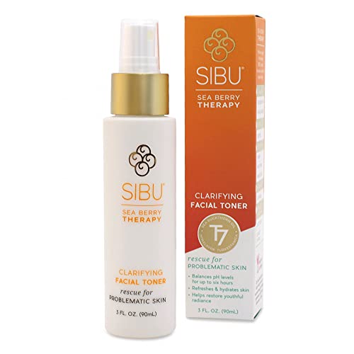 SIBU Clarifying Facial Toner - Hydrates, Antioxidant-Rich, PETA Certified - 3 oz