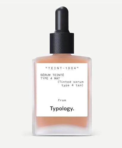 Typology Tinted Moisturizer - Radiance Boost, Hydrating with Vitamin C & Aloe Vera - Type 4/Tan