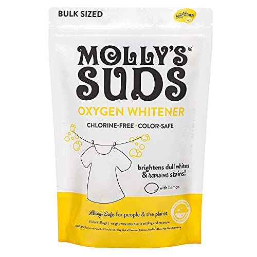 Molly's Suds Laundry Detergent Bundle - Natural Stain Removal, Safe for Sensitive Skin - 80.25oz