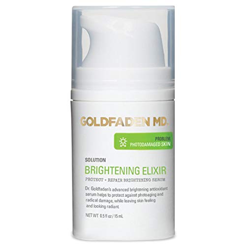 GOLDFADEN MD Face Serum - Brightens, Hydrates, Anti-Aging with Vitamins & Ferulic Acid - 0.5 fl oz