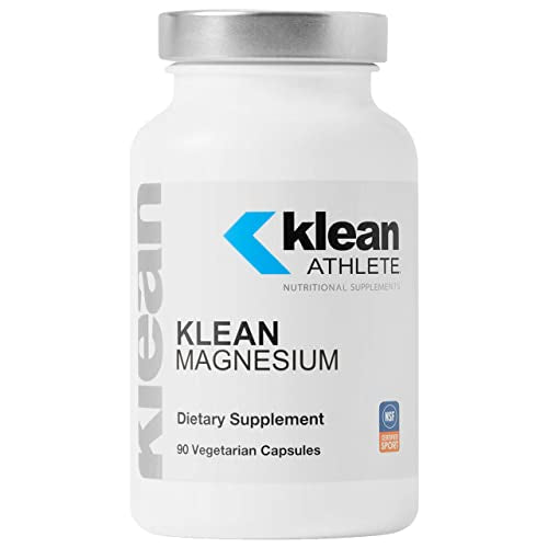 Klean ATHLETE Magnesium - Boost Energy Production, Muscle Support, NSF Certified - 90 Veg Capsules