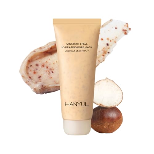 Hanyul Chestnut Shell Face Mask - Hydrating, Gentle Exfoliation, Pore Care - 3.39 fl. oz.