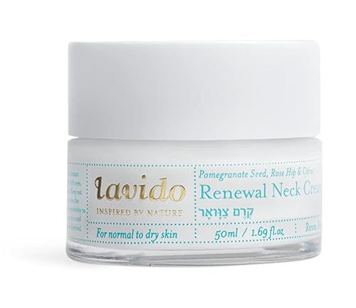 Lavido Neck Cream - Moisturizes, Strengthens & Nourishes, Vegan - 1.69 fl oz | 50 ml