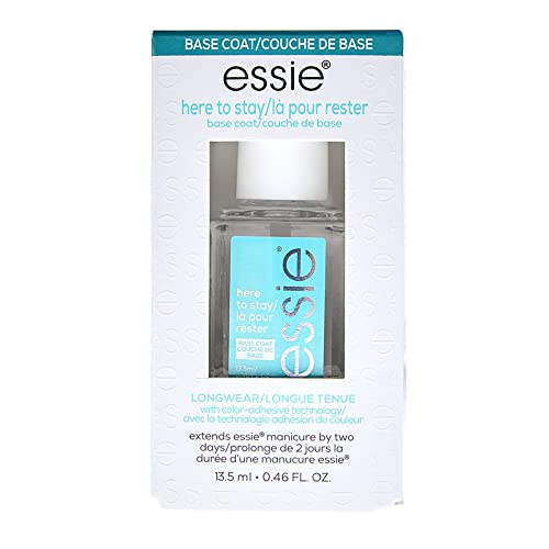 essie Nail Care Set - 8-Free Vegan Base Coat for Long-Lasting Manicure - 0.46 fl oz