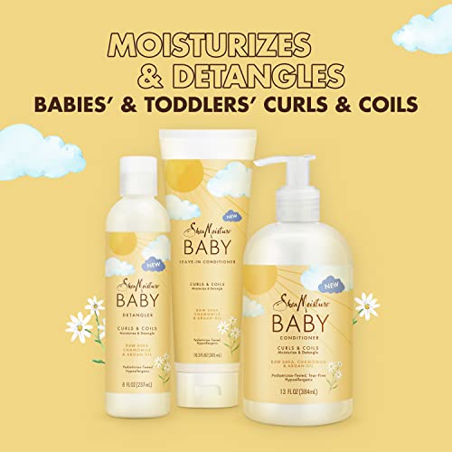 SheaMoisture Baby Leave-In Conditioner - Moisturizes & Detangles Curls, Pediatrician-Tested - 10.3oz