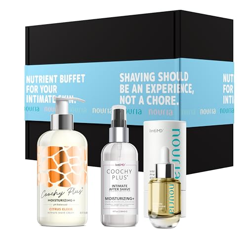 Coochy Plus Shaving Kit - Hydrating Intimate Care Set with Botanical Protection - 3 Steps