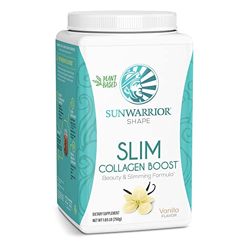 Sunwarrior Slim Collagen Protein Powder - Supports Hair, Skin, Nails & Weight Management - 750g