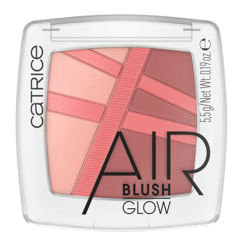 Catrice Airblush Glow - Long-Lasting Shimmery Blush, Vegan, Paraben-Free - 020 Cloud Wine