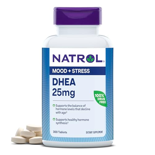 Natrol Hormone Balancing Supplement - Mood Support with DHEA & Calcium - 300 Tablets