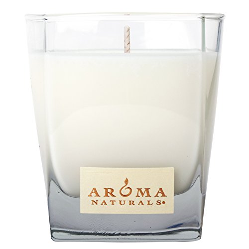 Aroma Naturals Meditation Candle - Real Essential Oils, Cotton Wick, 45-Hour Burn - 6.8oz