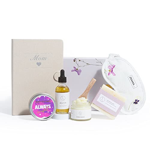 Lizush Luxury Spa Gift Set - Indulging Self-Care, All-Natural Ingredients - 6 Piece Set