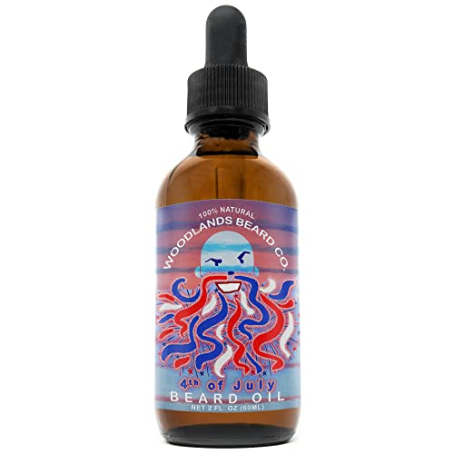 Woodlands Beard Co. Beard Oil - Nourishing, Handcrafted with Natural Oils - 2oz