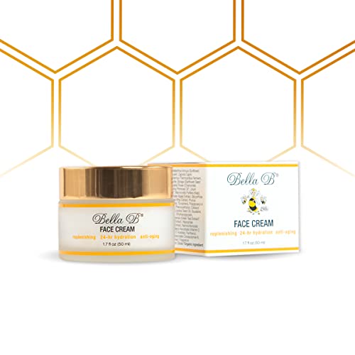 Bella B Face Cream - All-Natural Hydration & Protection for Sensitive Skin - 1.7 oz Jar