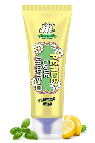 CHASIN' RABBITS Hand Cream - Deep Hydration, Vegan & Cruelty-Free - Green Citrus Scent, 1.69oz