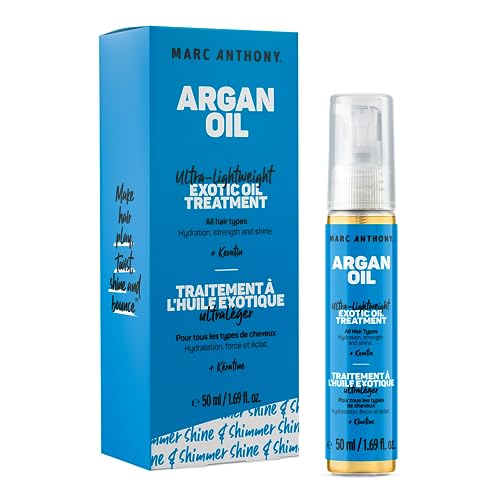 Marc Anthony Hair Oil Treatment - Hydrates & Strengthens for Shiny, Glossy Hair - 1.69 fl. oz.