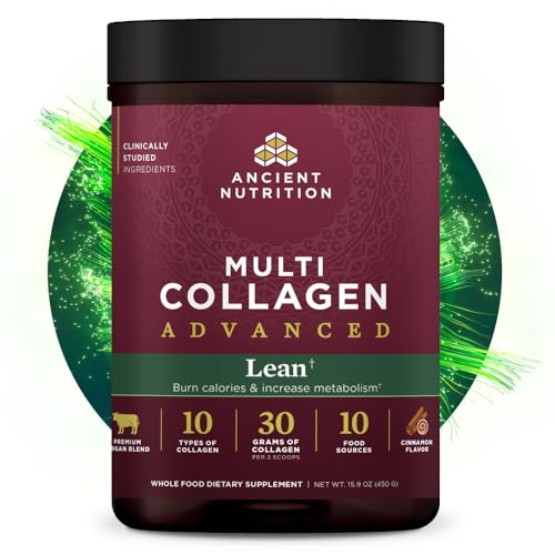 Ancient Nutrition Collagen Protein Powder - Supports Weight Management & Muscle Growth, 25 Servings