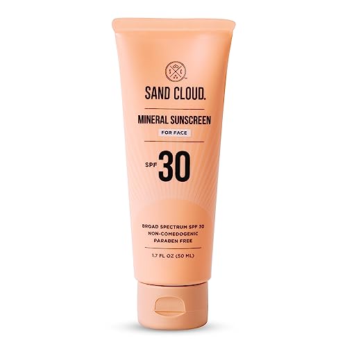 Sand Cloud Mineral Sunscreen SPF 30 - Hydrating, Non-Comedogenic, Fragrance-Free - 1.7oz