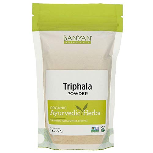 Banyan Botanicals Triphala Powder - Supports Digestion, Organic & Fair Trade - 8oz