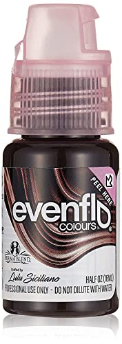 Evenflo Colours Permanent Cosmetic Pigment - Vegan, Safe for Skin, True Color - Hazel, 0.5 oz