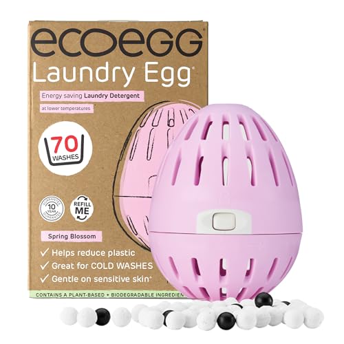 ecoegg Laundry Egg - Hypoallergenic, Gentle on Skin, Lasts 70 Loads, Spring Blossom Scent