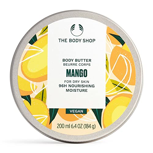 The Body Shop Mango Body Butter - Nourishing Vegan Moisturizer with Natural Ingredients - 6.4oz