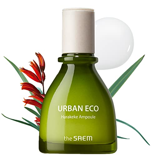 THESAEM Urban Eco Harakeke Ampoule - Hydrating Vegan Face Serum with Hyaluronic Acid - 1.52 fl. oz.