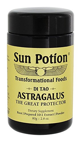 Sun Potion Astragalus Herbal Supplement - Supports Immunity & Energy, 100% Wildcrafted - 60g