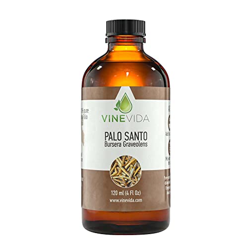 VINEVIDA Palo Santo Essential Oil - Pure & Natural for DIY Candles & Soaps - 4 oz