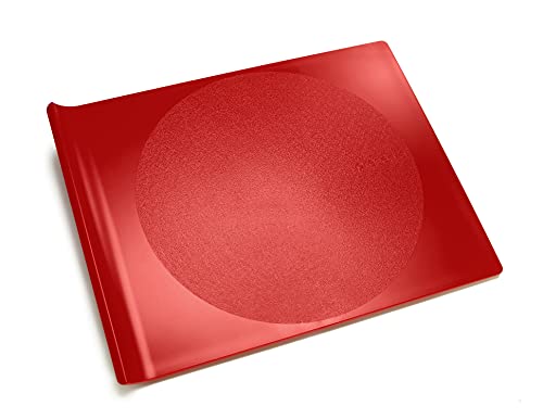 Preserve Cutting Board - Textured Grip, BPA-Free, Dishwasher-Safe, 9.5x7.5 Inches, Red