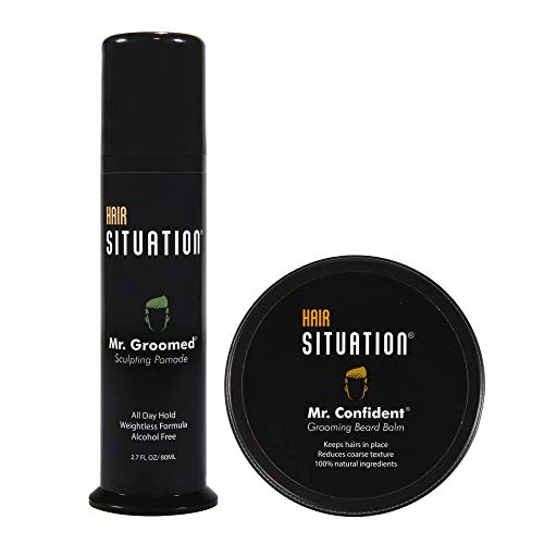 Hair Situation Mr. Confident Beard Balm - Natural Conditioning, Tames & Strengthens - 2oz