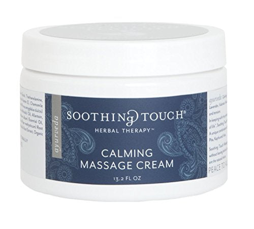 Soothing Touch Calming Massage Cream - Relaxing Lavender Blend, Vegan & Cruelty-Free - 13.2oz