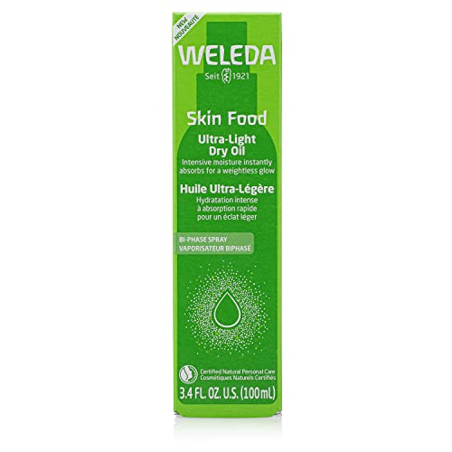 Weleda Body Oil - Weightless Moisture, Plant-Rich Vegan Formula with Vitamins - 3.4oz