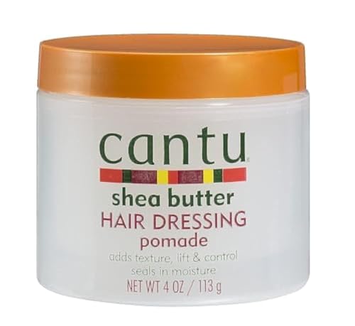 Cantu Shea Butter Hair Dressing Pomade - Moisture Sealing, Frizz Control, 4oz