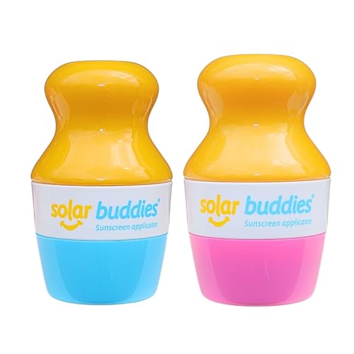 Solar Buddies Sunscreen Applicator - Mess-Free, BPA-Free, Refillable - 3.4fl oz Travel Size