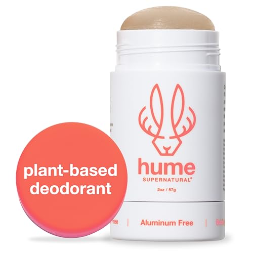 Hume Supernatural Deodorant - Probiotic, Plant-Based Protection for Sensitive Skin - Wild Coral