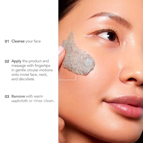 Juice Beauty Face Scrub - Instant Skin Renewal, Vegan & Cruelty-Free Exfoliator - 3 Fl Oz